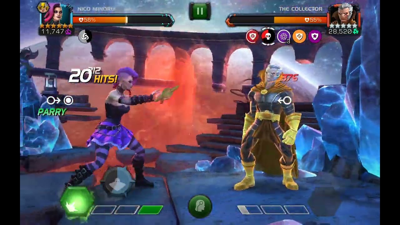 How to beat The Collector on Marvel Contest of Champions No Revives needed