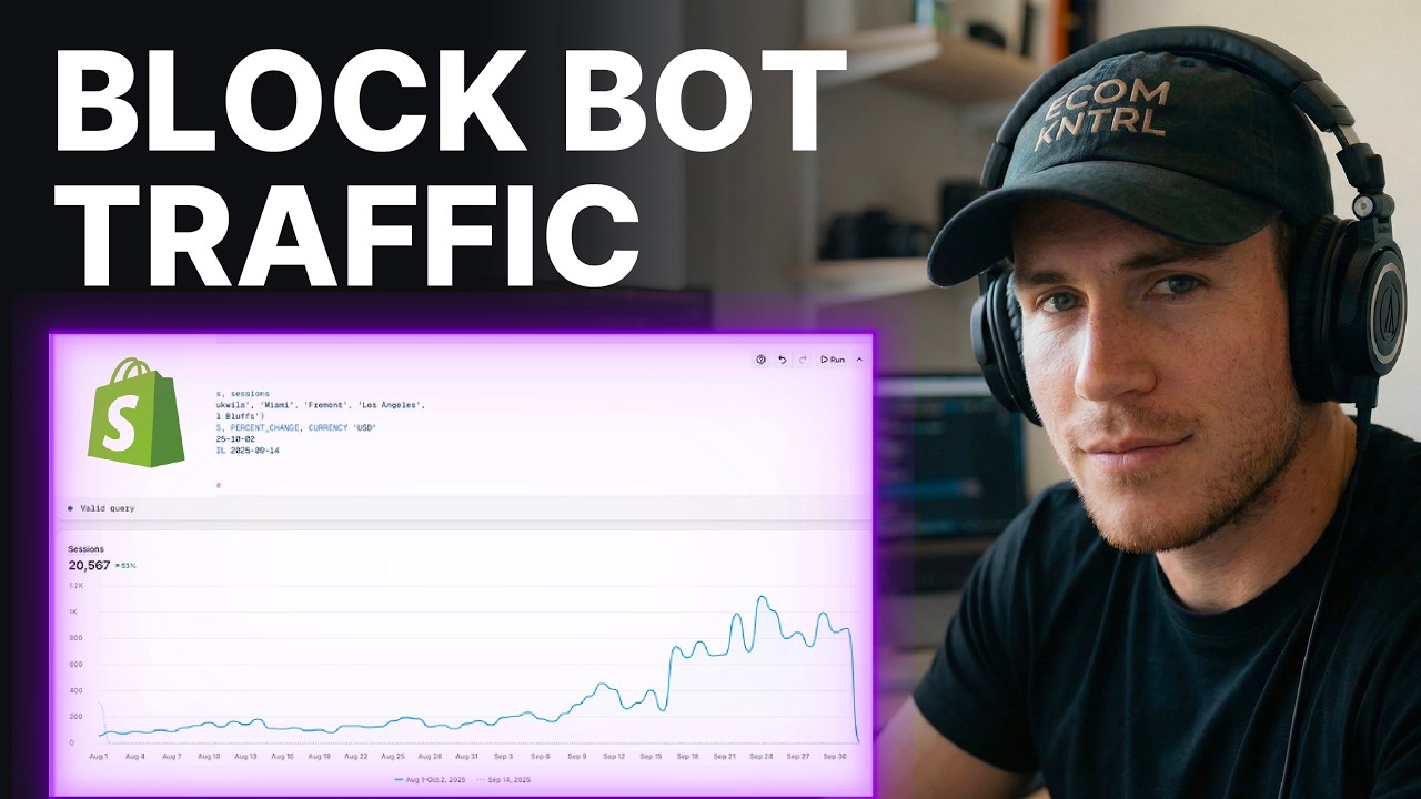 How to block bots traffic to your Shopify store (2026 method)