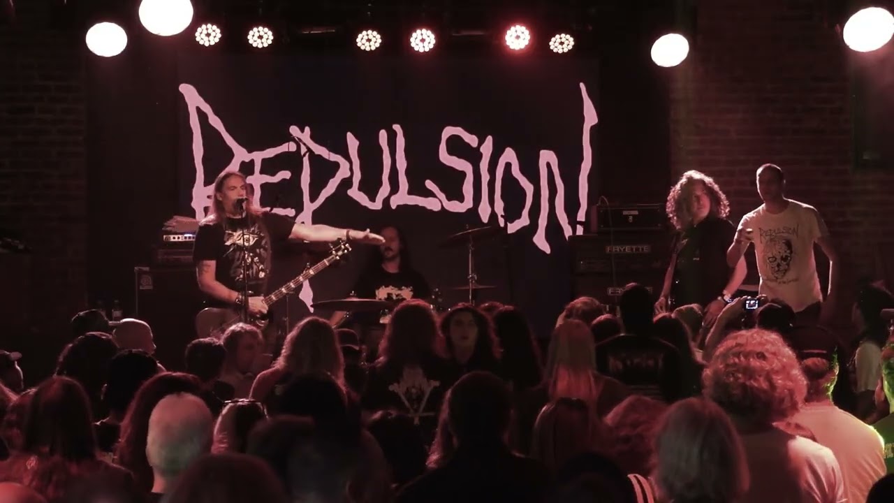 Repulsion at Rage of Armageddon 2025. Filmed by NYC Metal Scene