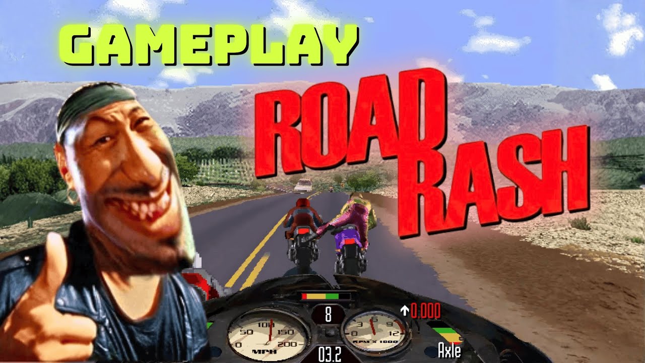 Gameplay Road Rash Trên PC | Đua Xe + Đánh Nhau Cực Gắt | Windows 10 & 11