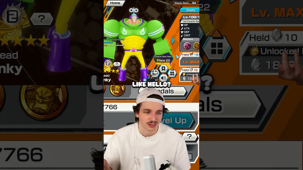 Chat doesn't know I'm ranked #22 Franky in the WORLD...