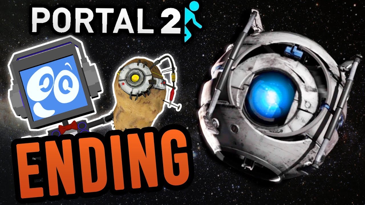 Portal 2 (ENDING!) WE DID IT!  ► Fandroid the Musical Robot!