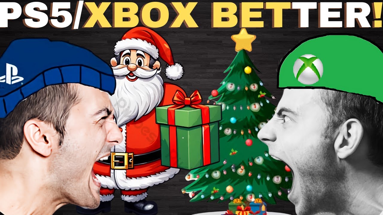 PlayStation and Xbox fanboys console war BEFORE and DURING Christmas.