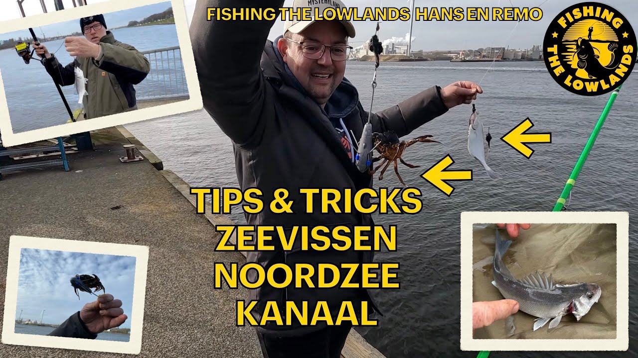 Zeevissen Noordzee kanaal #2 Tips & Tricks met Hans & Remo 7 soorten!