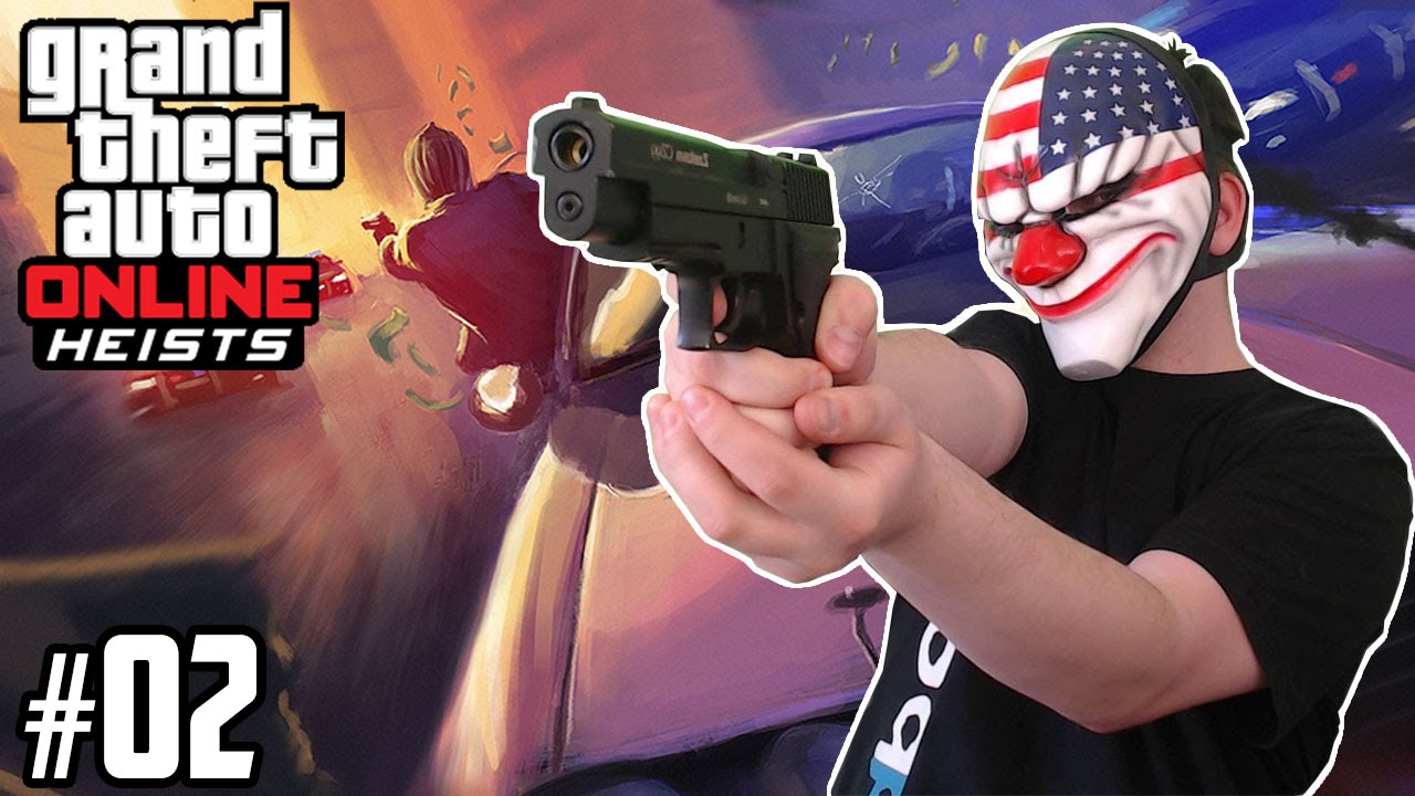 GTA V HEISTS #2 - OGARNIAMY DRUGI NAPAD! | Vertez, Kina, GamerSpacePL, Dyzio