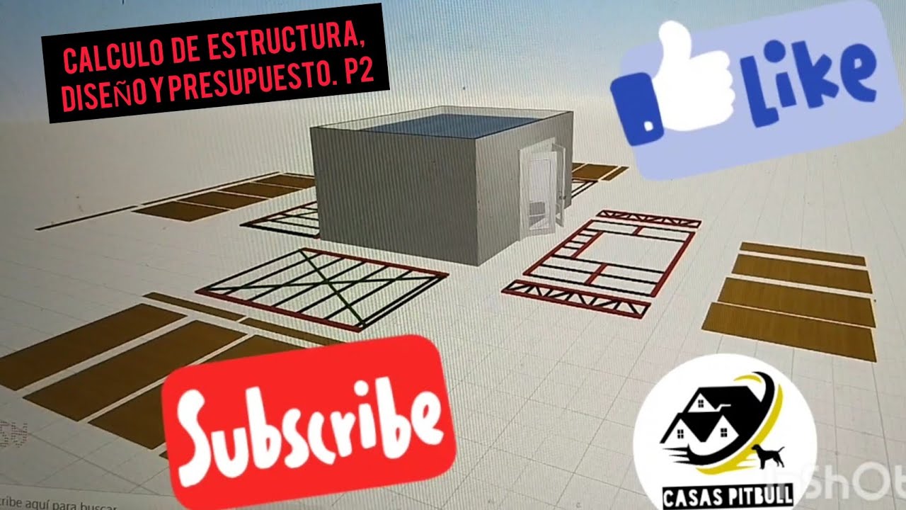 steel framing, cálculo de estructura, diseño y presupuesto. Construccion paso a paso 2 🏠🐶