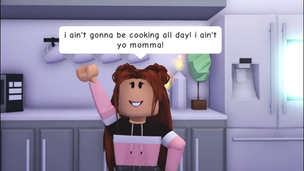 I ain&rsquo;t your momma meme 🤪 || Roblox trend! #Shorts​