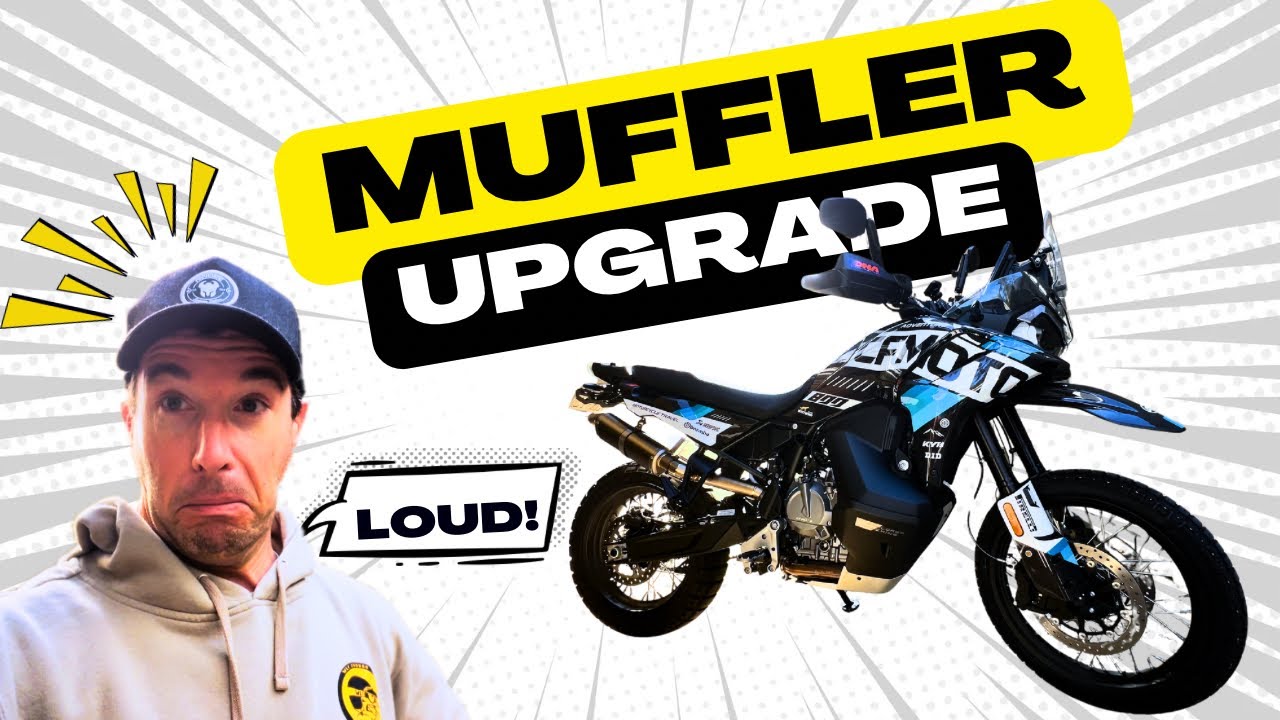 CFMoto MTX800 Muffler Upgrade: From Silent to SCREAMING LOUD with AliExpress Parts!
