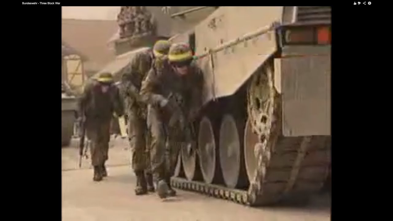 German Bundeswehr - Three Block War