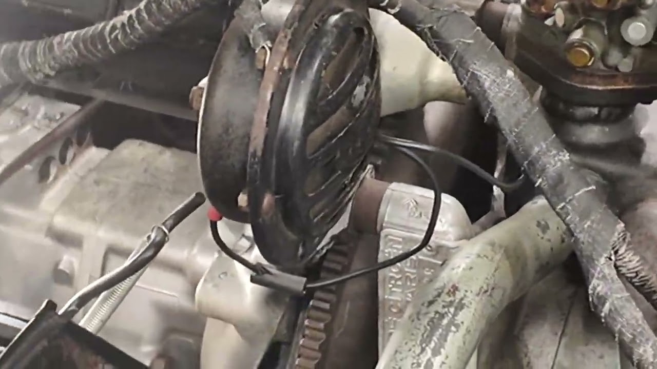 Dry Ice Blasting and Cleaning Engine Bay for 1958 Citroen 2CV