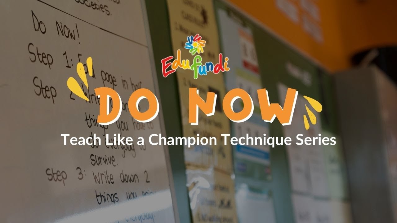 Do Now [English]