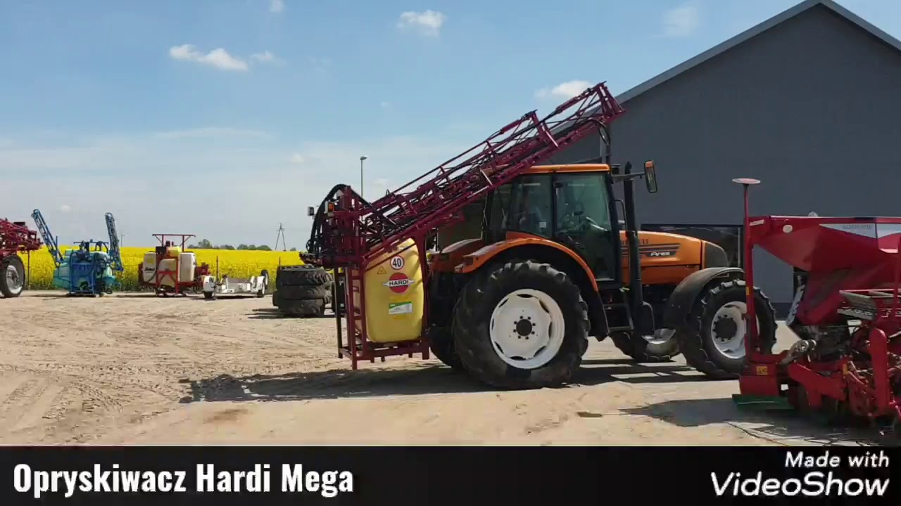 MATEKS OPRYSKIWACZ HARDI MEGA 1200l 18m