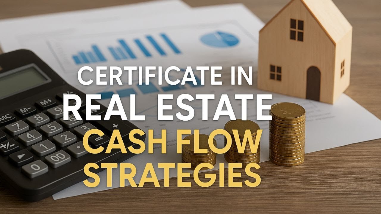Certificate in Real Estate Cash Flow Strategies | Training Course Lecture