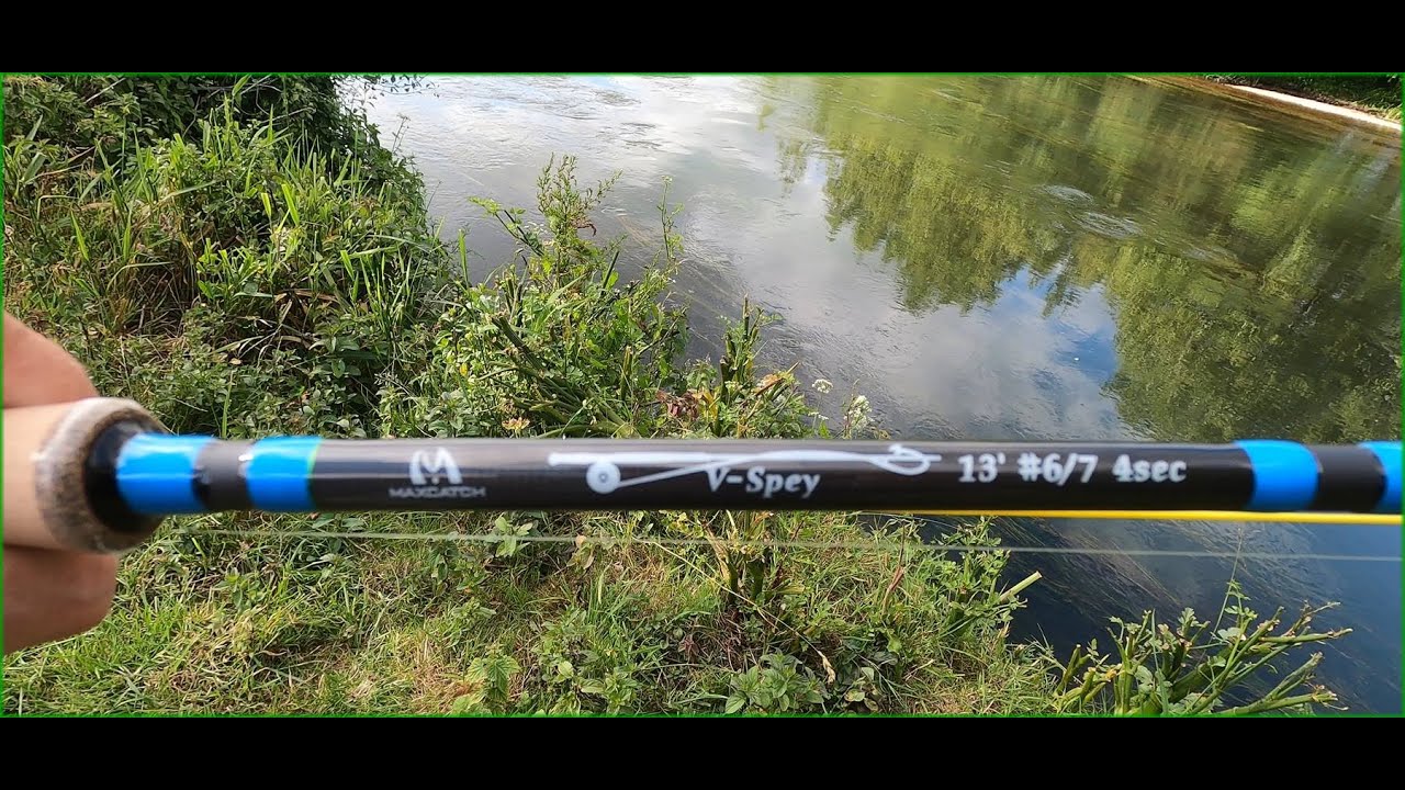 First outing on the Avon with a Spey Rod.