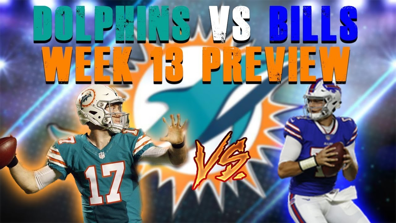 Miami Dolphins Vs Buffalo Bills Week 13 Preview/ THROWBACK JERSEYS!!