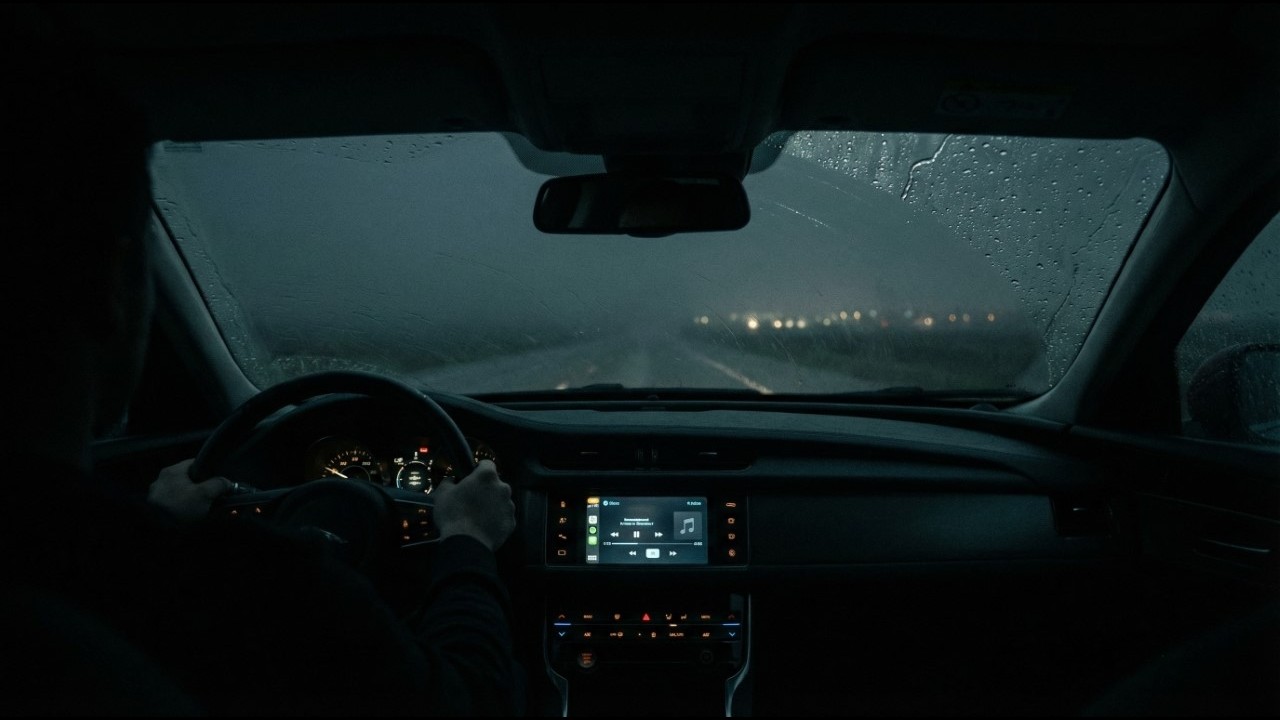 Driving in the Rain | Lofi Night Drive (Guitar & Piano Versions) | Relaxing Study & Focus Music