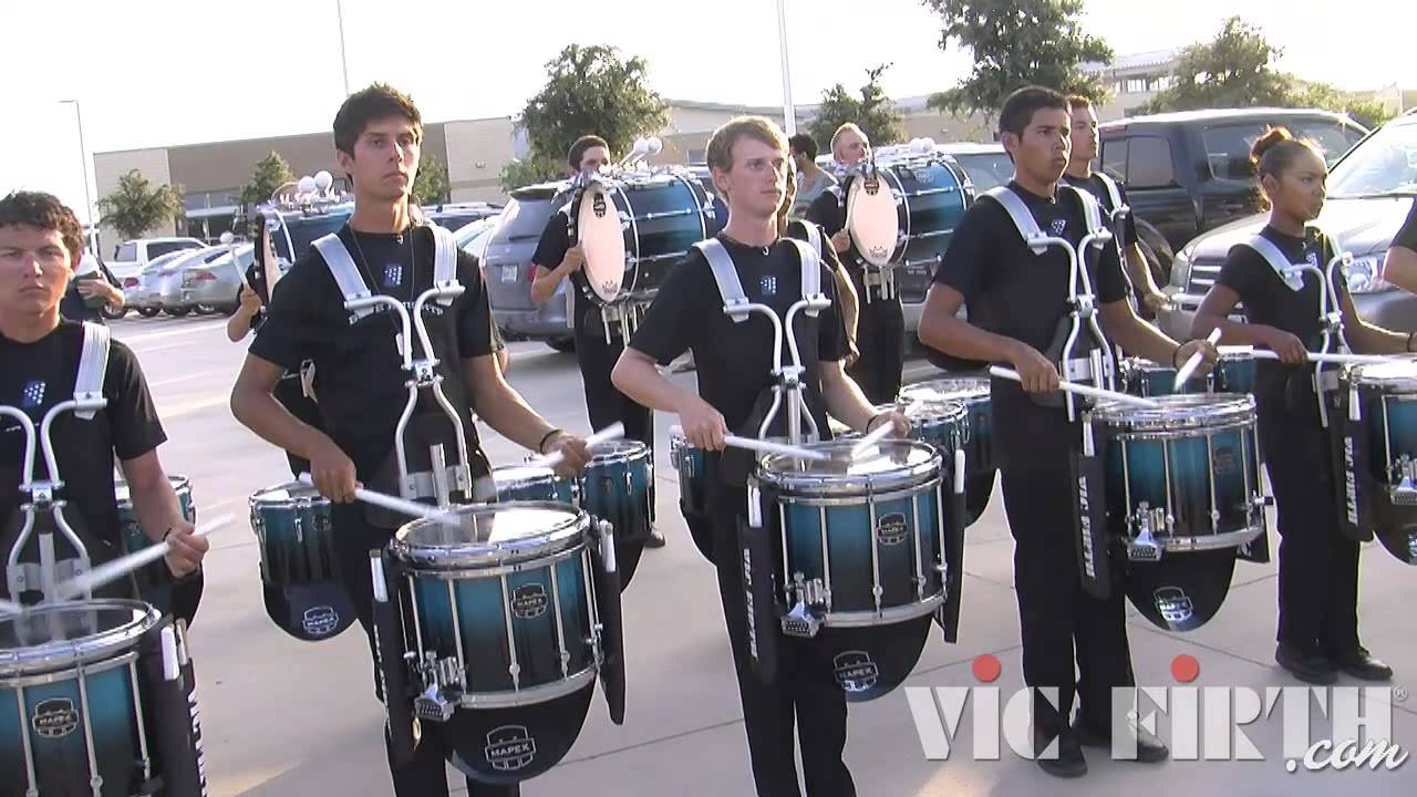 Blue Knights "In the Lot" : DCI 2013 Denton, TX : HD Footage!