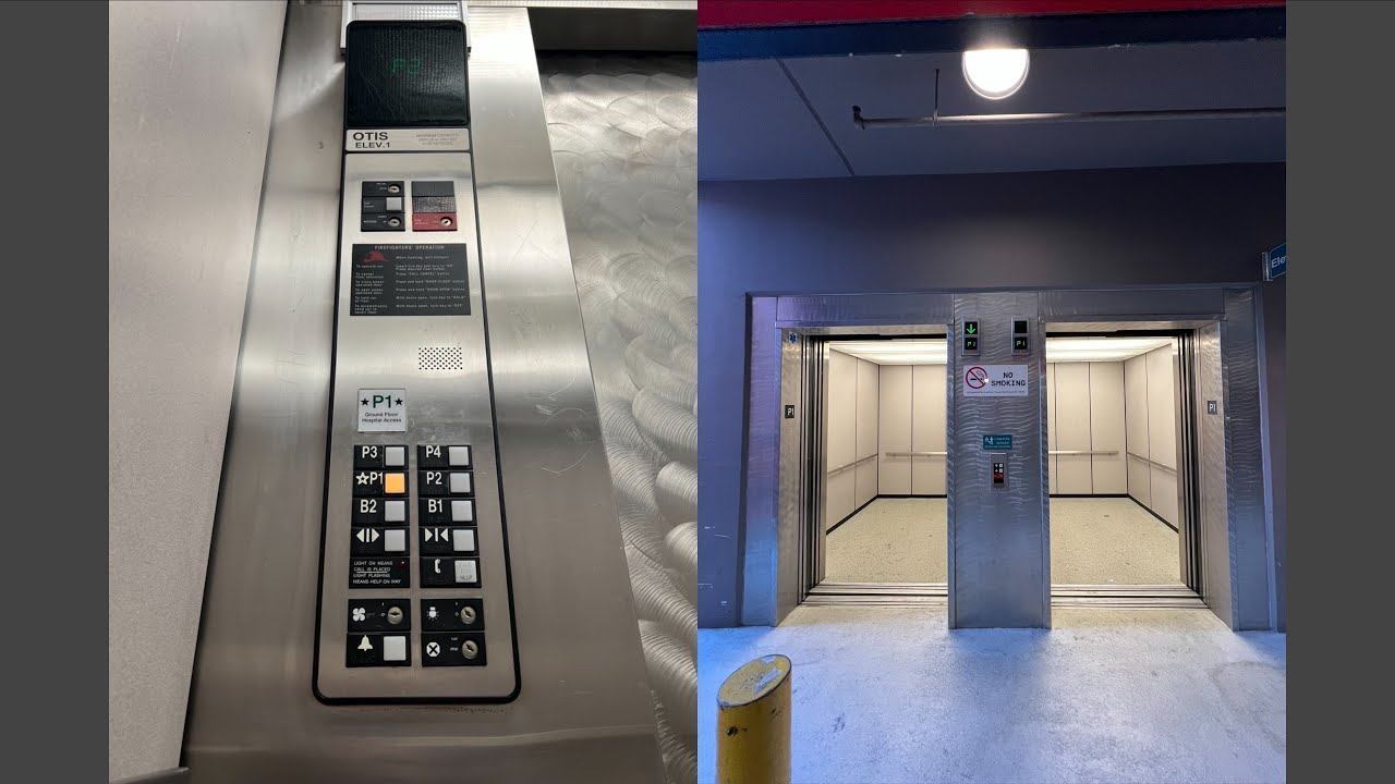 Otis Parking Garage Elevators at Los Robles Regional Medical Center in Thousand Oaks, CA