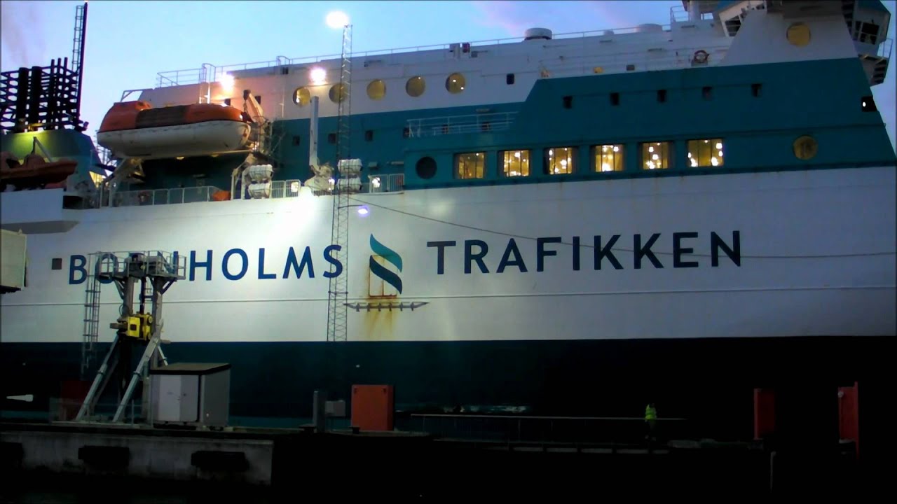 Bornholmere færgens ankomst til Køge - 1080p