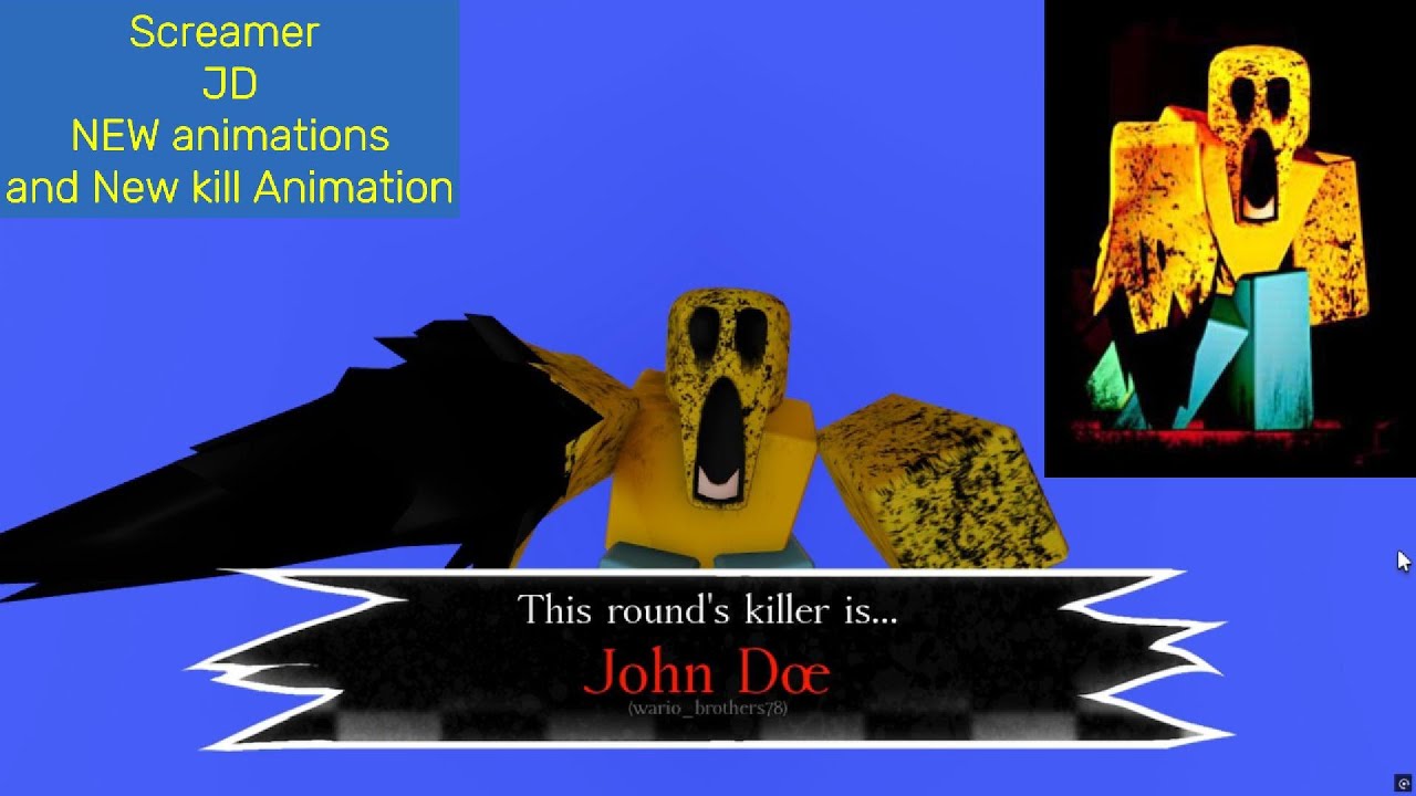 Forsaken John Doe New Screamer Animations