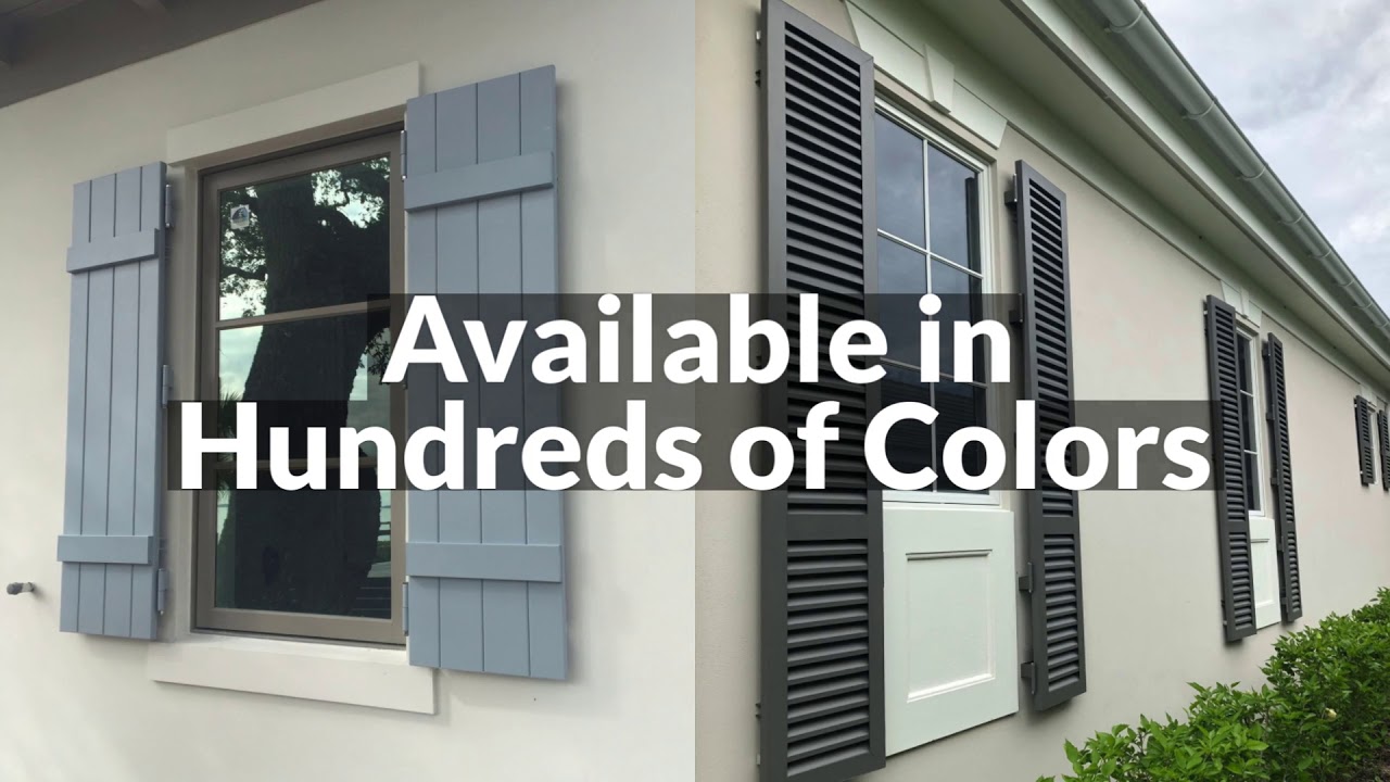 Colonial Shutters