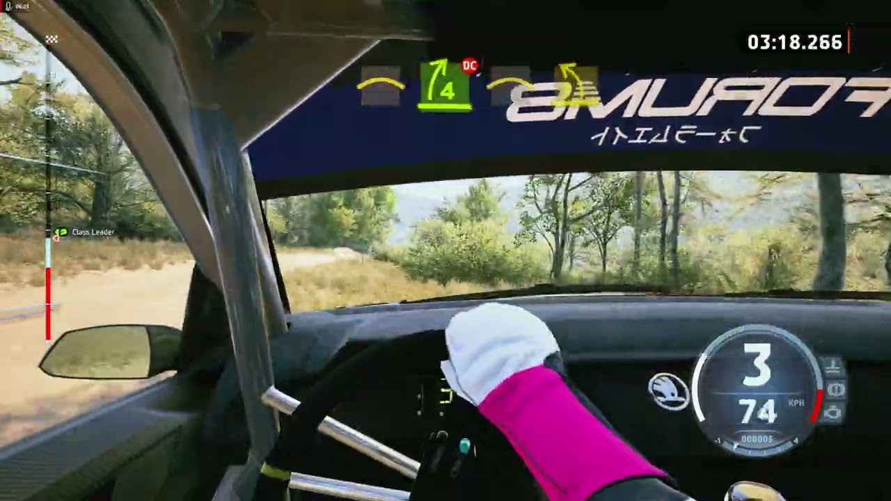 EA Sports WRC 24 2026 03 16 Ponte de lima dry with Skoda Fabia EVO 2 WRC 2.Cockpit view PC high 4K.