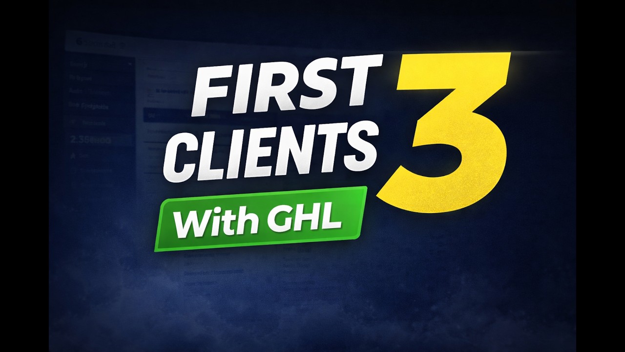 Get Your First SaaS Clients Using GoHighLevel (Beginner Guide)
