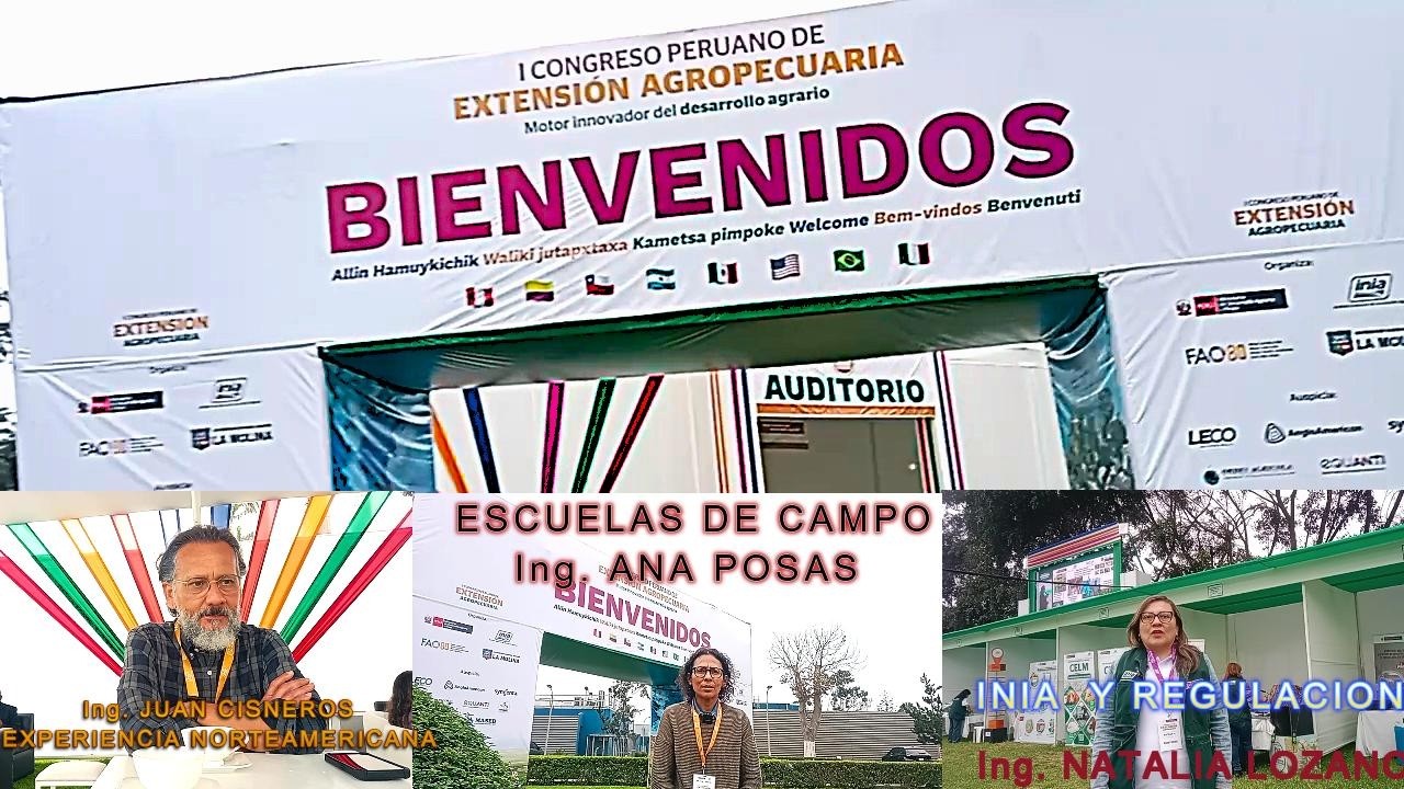 CONGRESO DE EXTENSION AGRARIA #inia #midagri