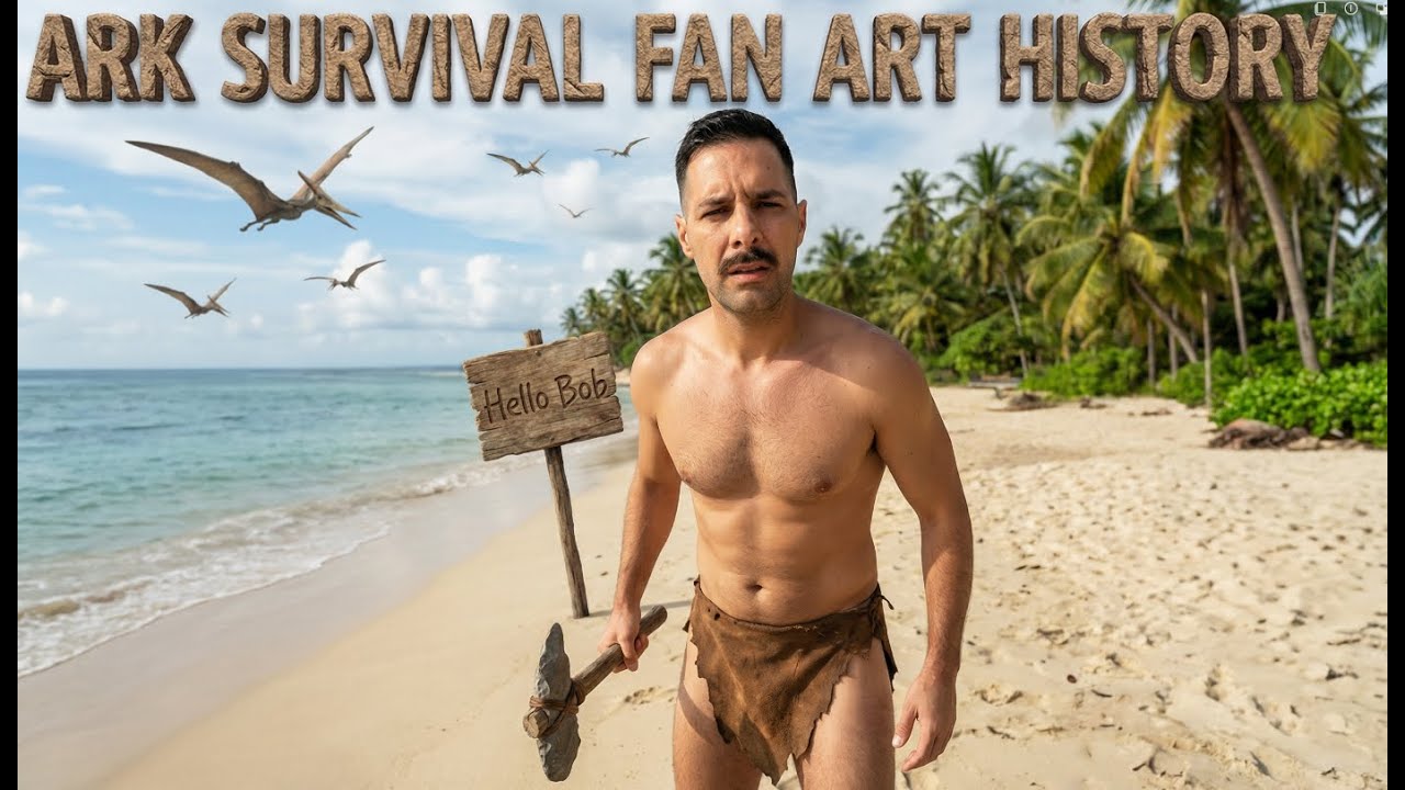 ARK SURVIVAL FAN ART HISTORY PART1