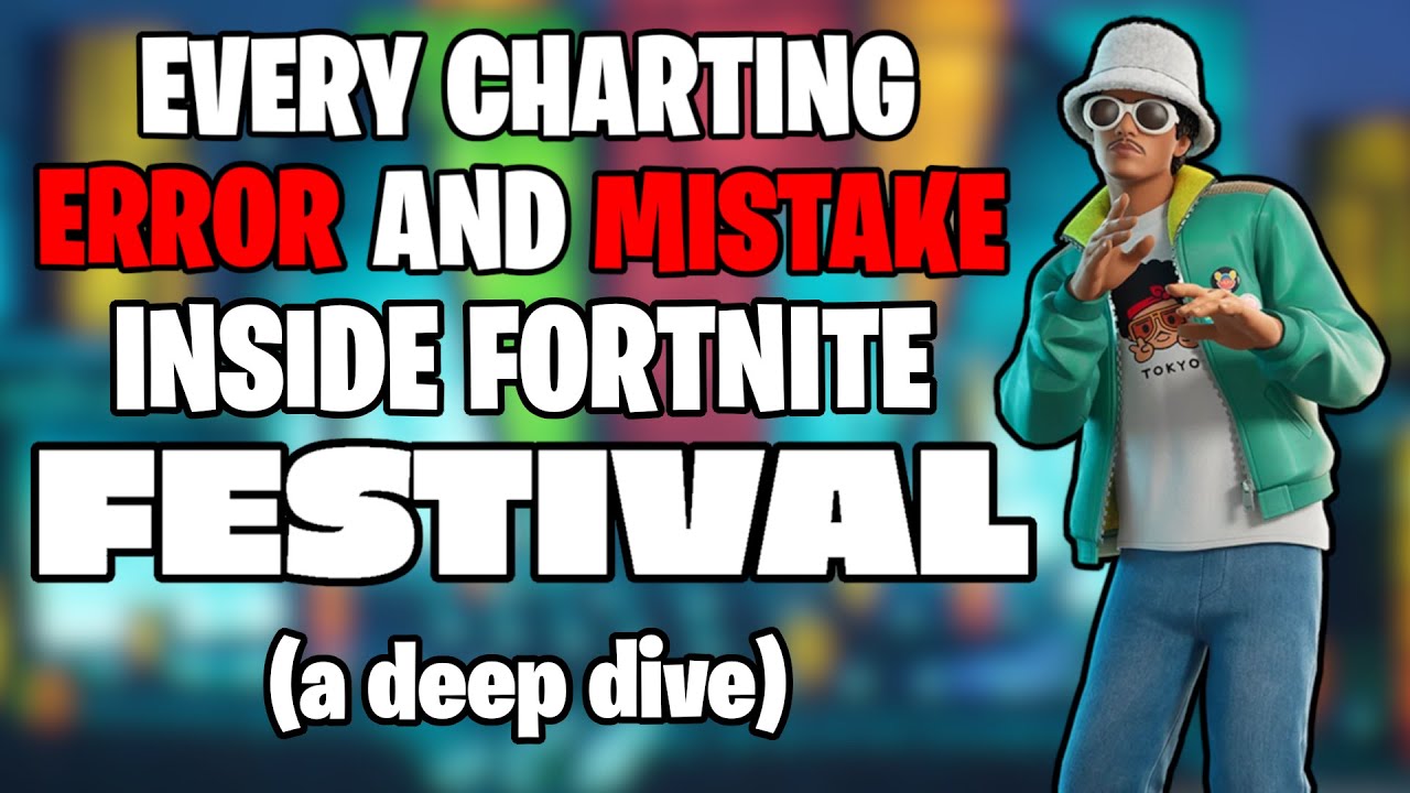Every Charting Error and Mistake in Fortnite Festival - A Deep Dive
