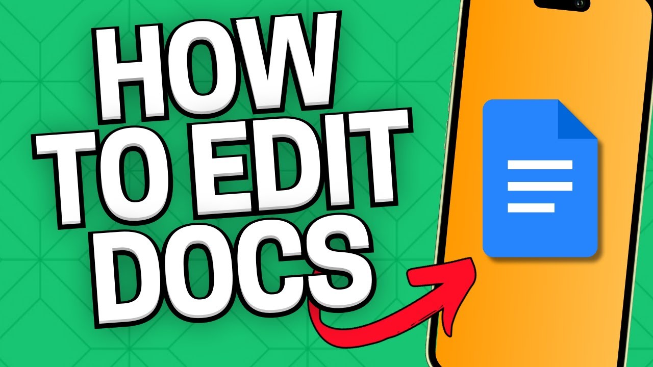 How to Edit Google Docs on iPhone (2026)