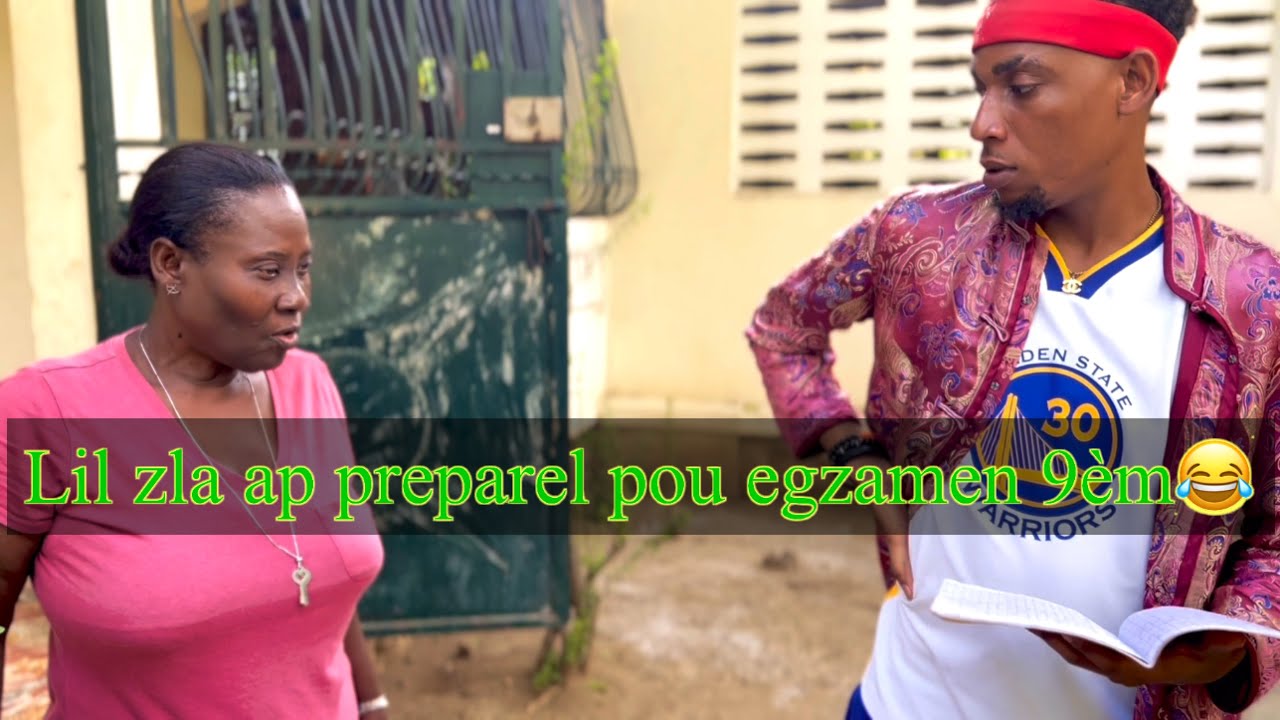 Lil zla pral konpoze🤣🤣 èskel ap pase nan egzamen an?