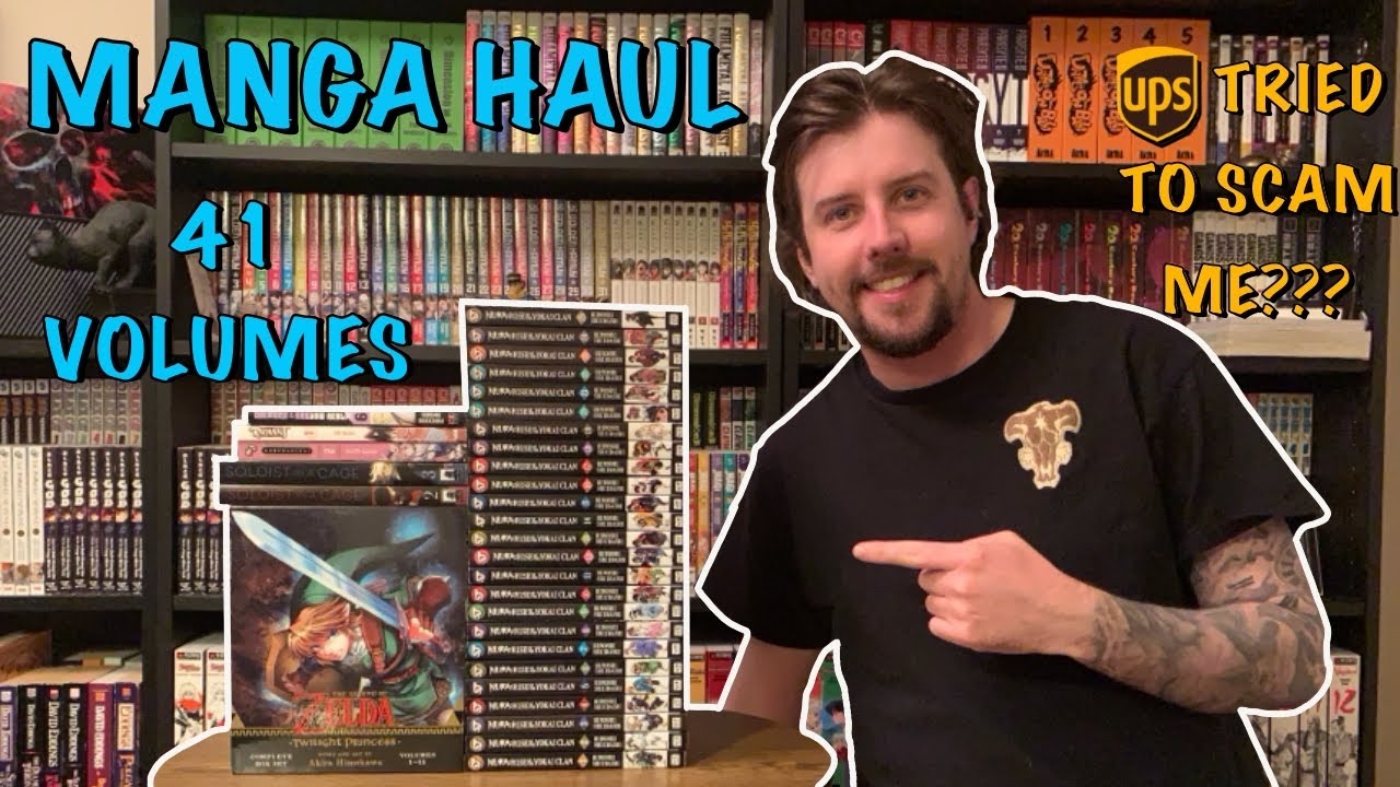 Manga Haul (41 Volumes) - UPS Broker Scam?