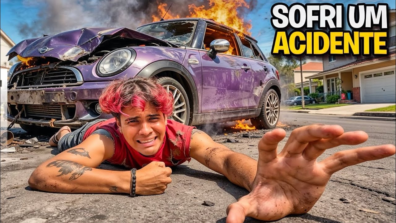 SOFRI UM ACIDENTE COM O CARRO NOVO DA KATLEN !!