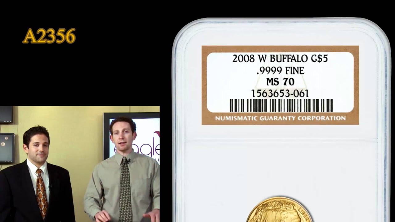 2008-W $5 Uncirculated Gold Buffalo