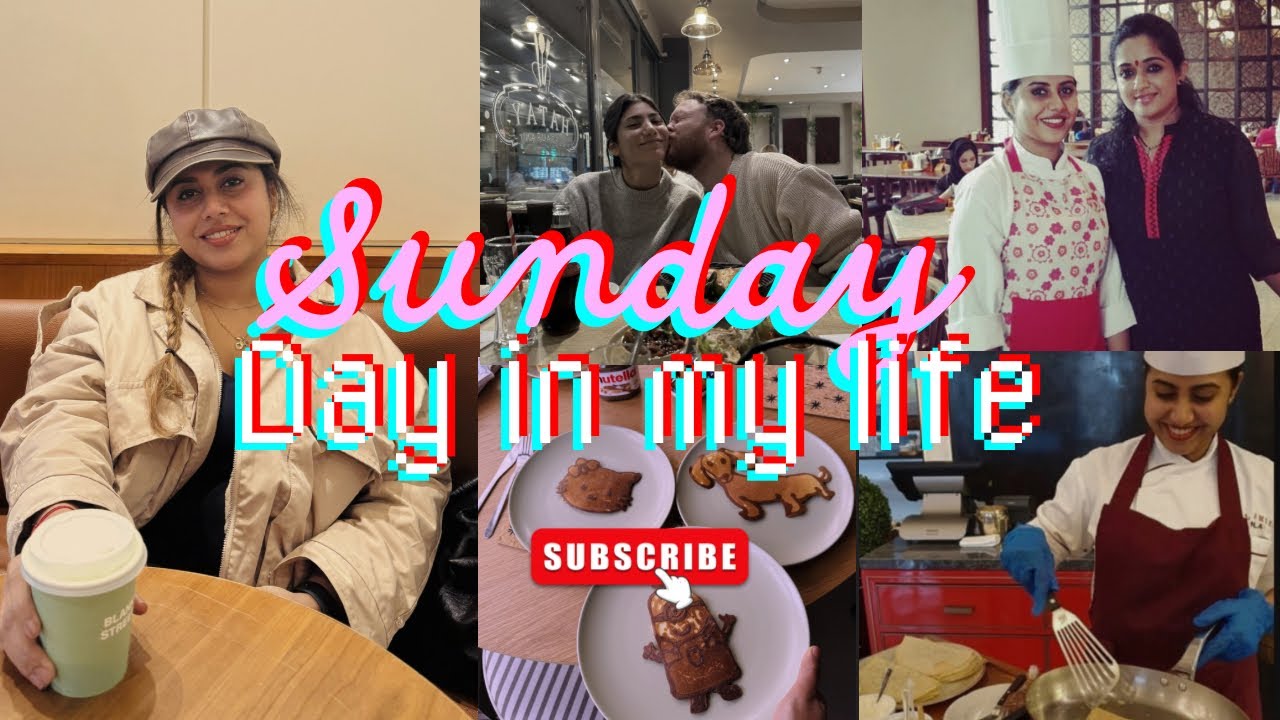 🎃🥞SUNDAY VLOG | Pancake Art +Turkish Coffee ☕️🥞🎀