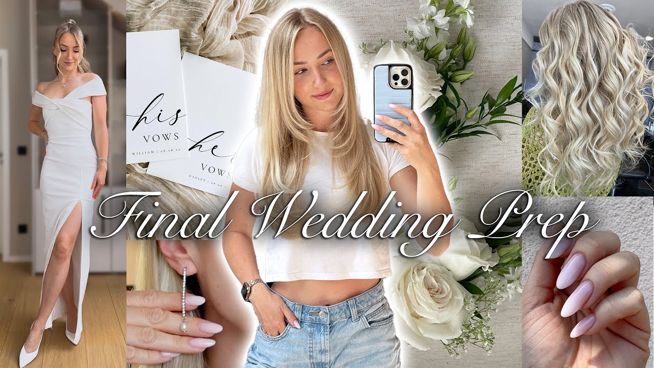 HOCHZEITS-COUNTDOWN! Mein Braut Glow-Up, Hochzeitstanz & Standesamt Outfits
