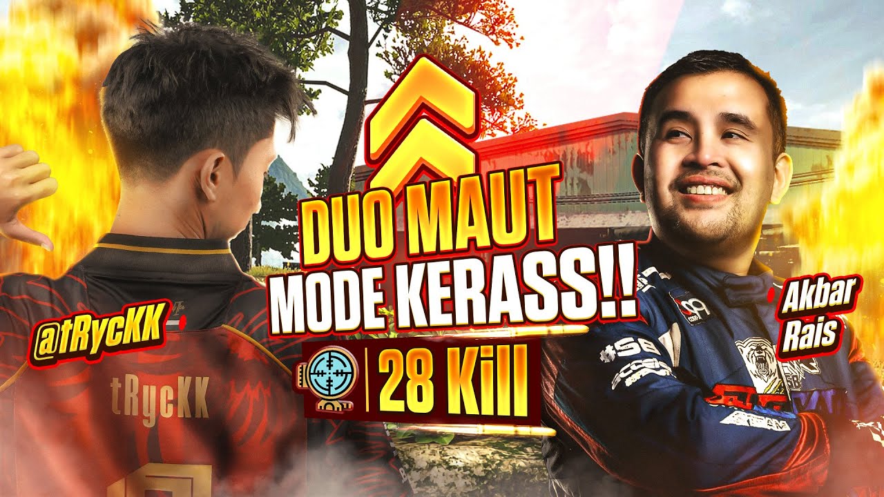DUO MAUT MODE KERASS 28 KILL 3337 DAMAGE !!