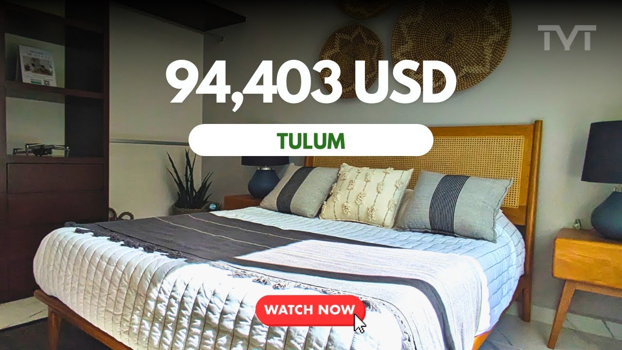 Lo MAS ECONOMICO en TULUM | 2 HABITACIONES en 1,829,000 MXN | Aldea Tulum PLUS