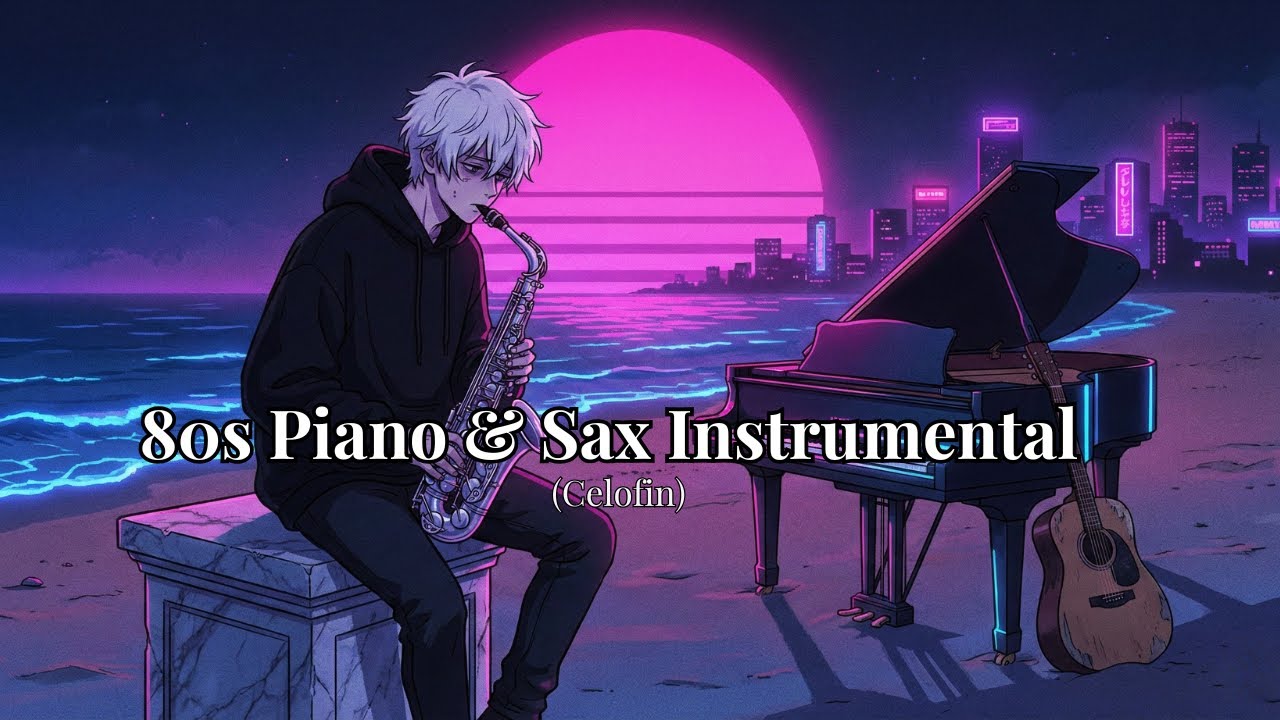 En mi Corazón Vivirás - 80s Soft Ballad (Piano & Sax Instrumental) | Celofin