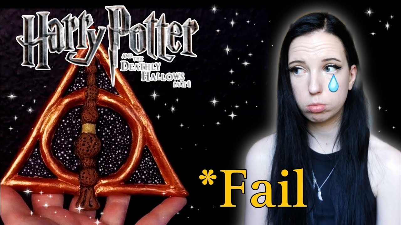 DIY Harry Potter Mischpalette aus Modelliermasse (Heiligtümer des Todes)