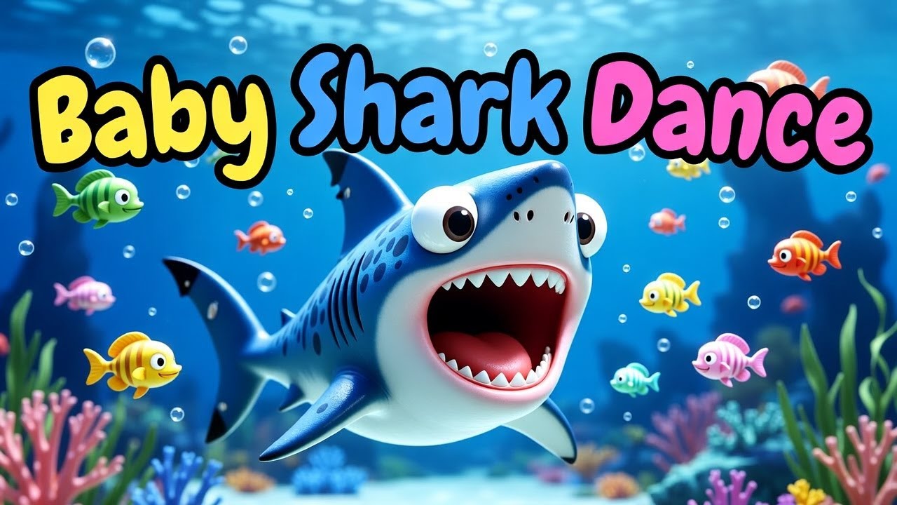 Baby Shark Dance 🦈 | Kids Songs & Nursery Rhymes | Fun Toddler Dance Song