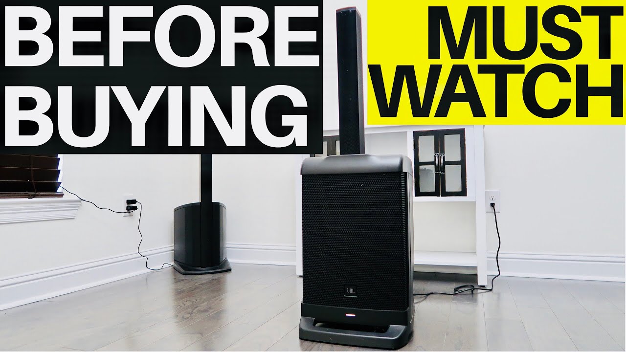 JBL EON ONE REVIEW & SOUND TEST DEMO - Best PA Speaker System ?!