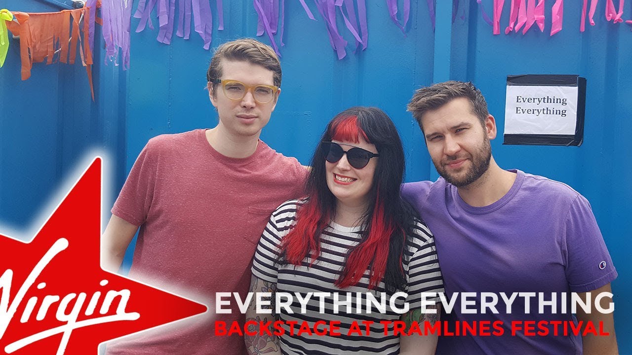 Tramlines Festival 2018: Everything Everything before their set