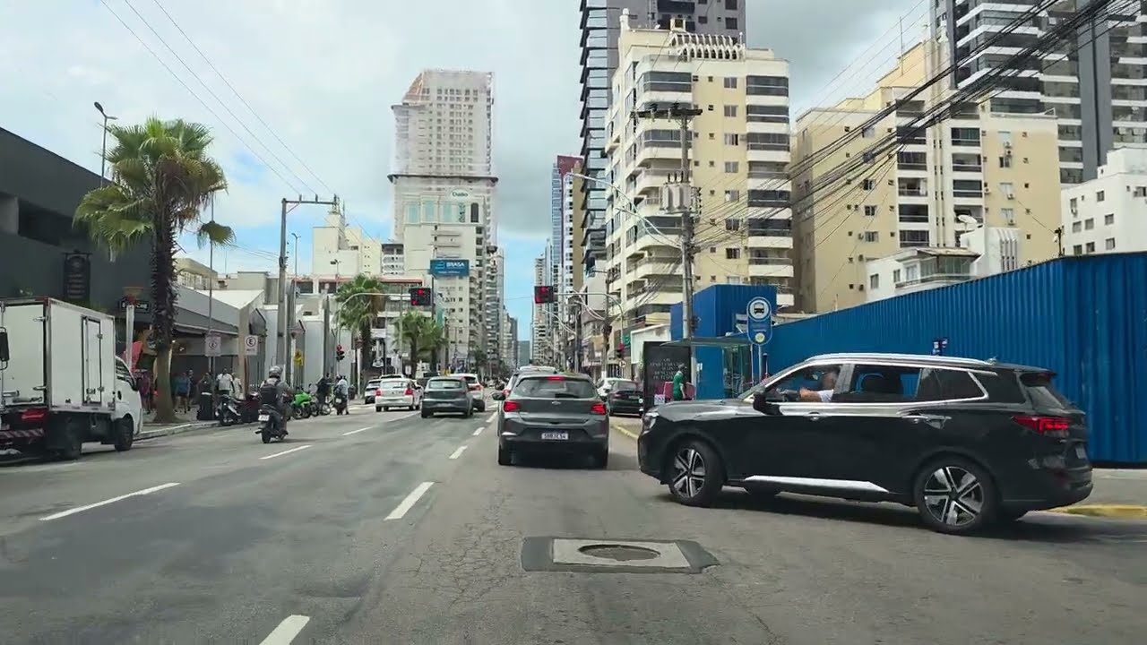 ITAPEMA SC.  UM GIRO  NO  BAIRRO MEIA PRAIA