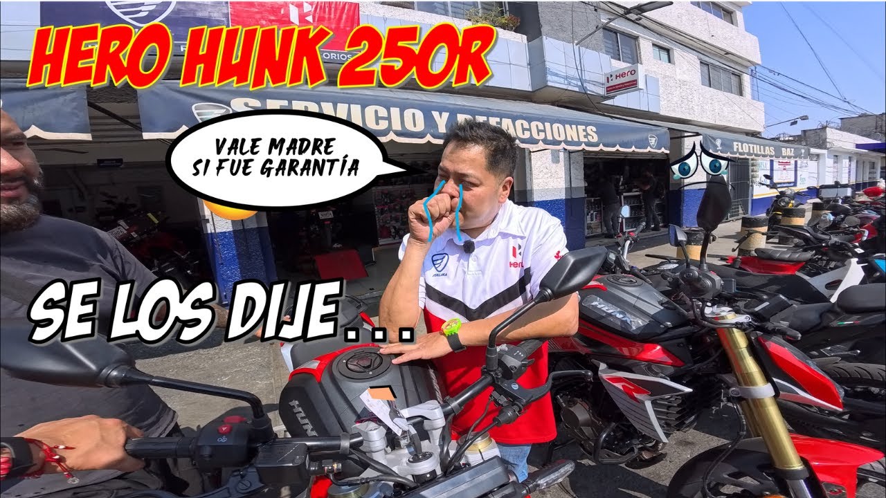 SE LOS DIJE... FUE GARANT&Iacute;A: MOTO NUEVA CON 16 km y tira&nbsp;aceite -S2R-