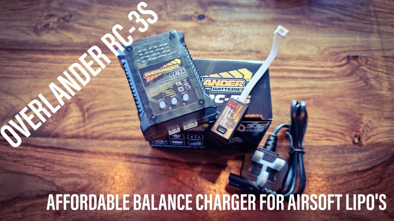 First impressions and a look at the Overlander RC3S. Is this budget charger good for Airsoft LIPO's?