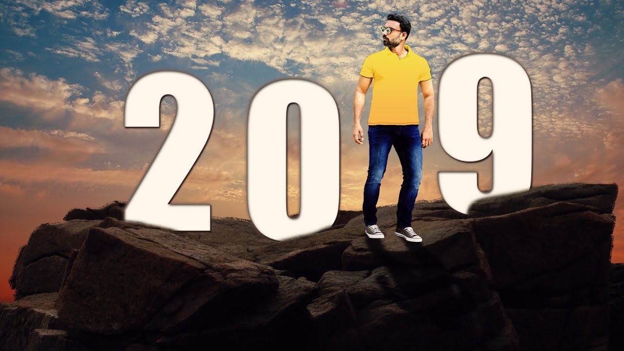🔴 2019 Happy New Year | Photoshop Happy New Year 2019 Photo Editing tutorial | 2019 |  AQKHAN
