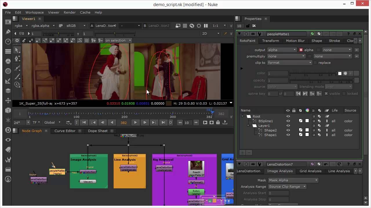 Lens Distortion in Nuke: Part 1
