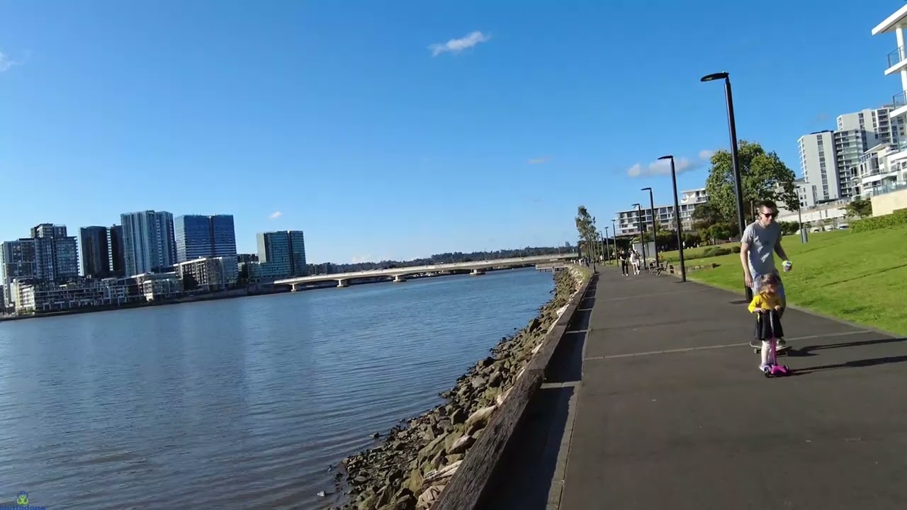 Sydney Walking | Around Waterfront Area at Rhodes | Sydney Australia